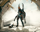A screengrab from Warframe running on PC
