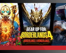 The banner for the Gear Up for Borderlands 4 Humble Bundle is shown (Image source: Humble Bundle)