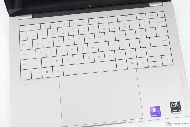 Clickpad is now much larger than before (~13.8 x 8.1 cm) but the weak haptic feedback feels unsatisfying when pressed