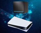 Steam Machine seen above the PS5 console