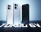 The OnePlus Turbo 6V in its three launch colour options. (Image source: OnePlus)