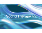 A promotional image with a logo for Apple Music's Sound Therapy collection. (Image Source: Apple)