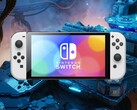 Switch shown on LEGO Horizons Adventures background
