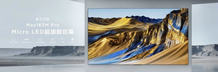 The TCL Max163M Pro 163” Micro LED TV