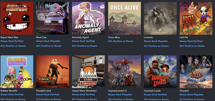 All the games included in the 12 for $10 bundle