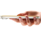 The Vivo X300 FE is basically a rebadged S50 Pro mini. Pictured: a promo picture showing the thickness of the phone.