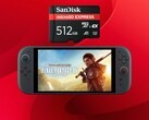 Final Fantasy XIV Switch 2 port seen with MicroSD Express card