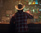 A screengrab of Wolverine in Flannel and Cowboy Hat from Marvels Wolverine announcement trailer (image source: PlayStation YT)
