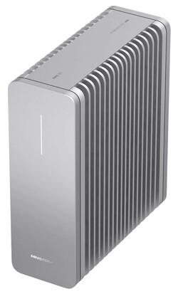 The fanless S5 NAS holds up to 5 M.2 SSDs.