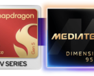 The Snapdragon 8 Elite Gen 5 V series and the Dimensity 9500