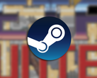 A screenshot from the game trailer with the Steam logo overlaid on top.