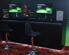 Nvidia showcased RTX 50 series desktops and laptops, alluding to potential of the Indian market. (Image Source: Notebookcheck)