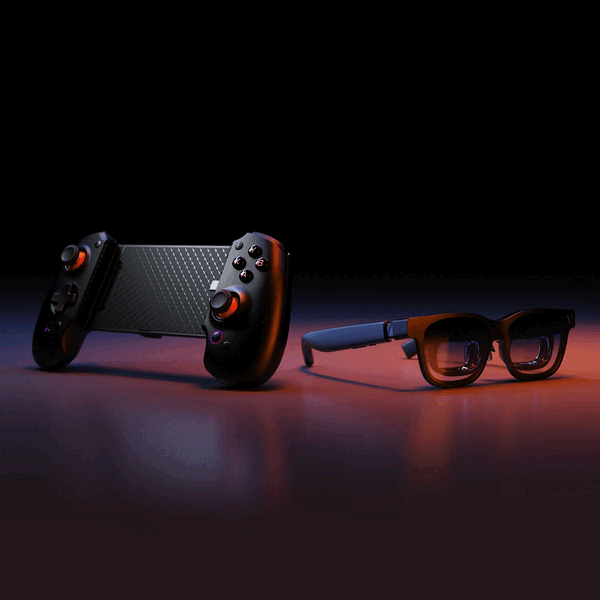 The Abxylute S9V Type-C Mobile Controller for Viture Glasses has a dedicated USB-C port for Viture glasses.