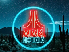 A screengrab of the Atari Hotels logo (image source: Atari Hotels)