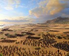 An image showing an army in A Total War Saga: Troy, now 66% off on Steam.