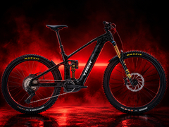 The Trek Rail+ 9.8 Gen 5 is a full-suspension eMTB