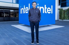 Lip-Bu Tan at Intel’s headquarters. The company’s stock has risen roughly fourfold since he became CEO.