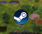 Dreadmyst officially hit Steam on January 9. Pictured - an official ingame screenshot from the game with Steam logo overlaid. (Image source: Steam - edited)
