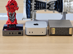 Sipeed's MaixStation mini-PC (left-most) is touted to launch a local AI powerhouse thanks to its Axera AX8860P chip