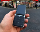 The Sidephone (pictured) has a unique swappable keyboard that uses magnets and clips. (Image source: Reddit)