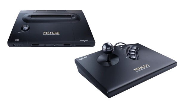 The NeoGeo AES+ will come with a wired Arcade Stick.