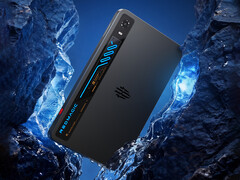 The new gaming tablet will launch on June 30 in China. Pictured: a promo picture showing the black colorway.