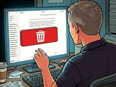 ChatGPT user deletes Data (Symbolic picture AI | Nano Banana Pro)