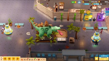 Pictured: a gameplay screenshot from Two Point Museum.