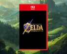 Mockup of the Zelda: Ocarina of Time remake Switch 2 box