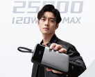 The Cuktech 25 Super Bank SE can self charge at 100W. Pictured: a promo picture of the portable charger. (Image source: Cuktech)
