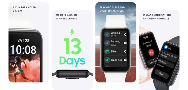 Key features of the Galaxy Fit 3.