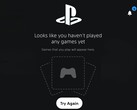 PS5 dashboard showing recently played games