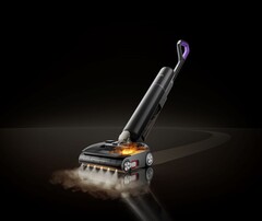 The Eureka FloorShine 890 stick vacuum cleaner can clean hard floors using steam. (Image source: Eureka)