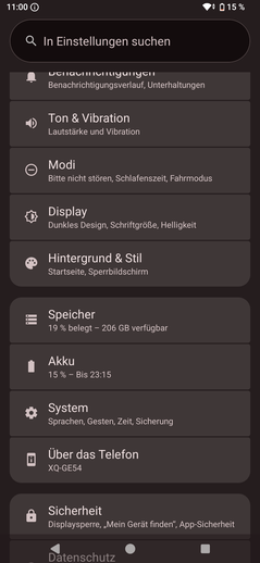 Sony Xperia 1 VIII Review: Android UI