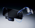 The Neo is basically a magnetic power bank with display passthrough feature for AR glasses. Pictured: a promo picture of the accessory. (Image source: Xreal - edited)