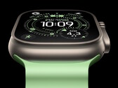 The Apple Watch Ultra 3 utilizes a larger, brighter OLED display to display hypertension notifications, offline maps, and AI workout suggestions. (Image source: Apple)