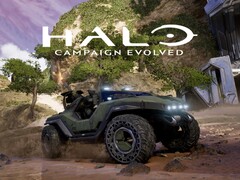 Warthog shown in Halo: Campaign Evolved Xbox version