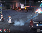 Pictured - an ingame screenshot from Taimanin Squad