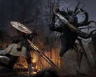 An image showing a battle in Lies of P. (Image source: Steam)