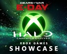 Xbox Games Showcase 2026 banner with Halo: Campaign Evolved and Gears of War: E-Day
