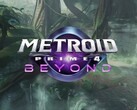 Metroid Prime 4: Beyond environments with logo (Image source: screenshot, Nintendo of America YouTube with edits)