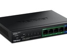 The fanless TPE-BG350 multi-gigabit switch from Trendnet comes in a rugged metal enclosure