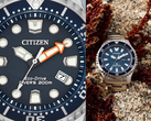 Two images of Citizen Promaster dive watches.