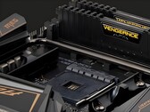 Corsair’s Vengeance RAM on a motherboard. (Image Source: Corsair)