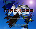 The title screen of the English-translated Macross M3 ROM (image source: ROMhacking)