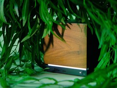 Steam Machine with wooden front plate.