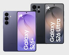 The Galaxy S26 Plus and Galaxy S26 Ultra side-by-side.