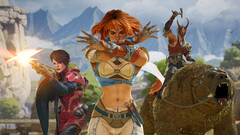 Promotional game art for for Highguard