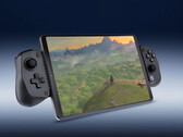 Citron 0.7 has AMD FSR 2 implementation. Pictured: tablet running a Nintendo Switch game. (Image source: GameSir and r/zelda)