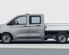 The electric Volkswagen e-Transporter DoKa pickup truck (Image source: Volkswagen)